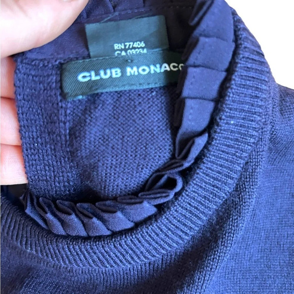 CLUB MONACO Fidelma Sweater Dress XS Purple​ - Picture 5 of 12